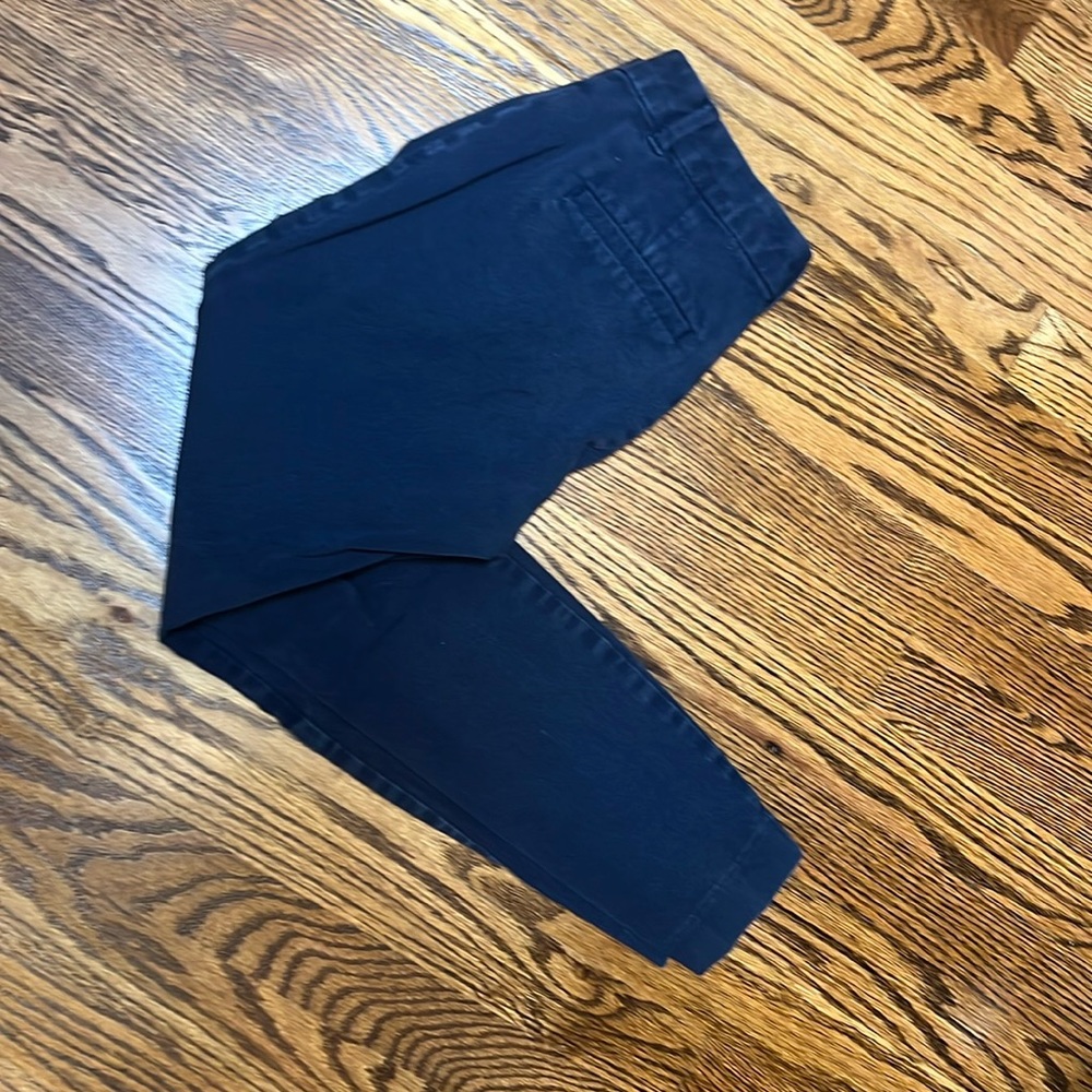 Gap navy 2r skinny ankle khaki